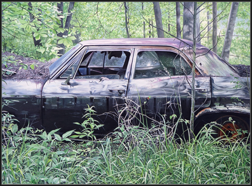 '67 Pontiac (2019)
61 x 45 cm
oil on linen